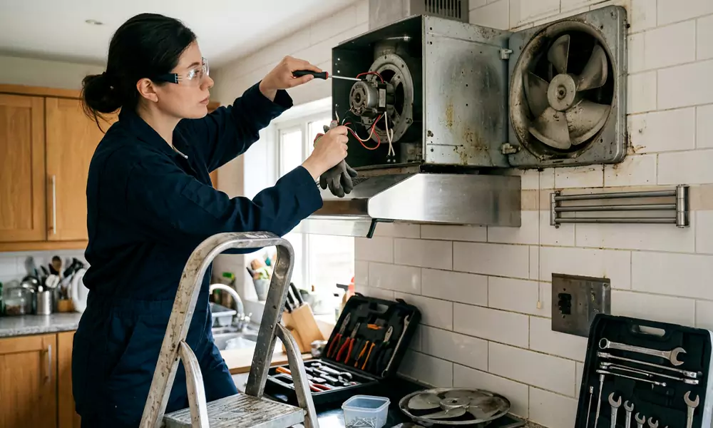 Exhaust Fan Repair in Mooresville, NC