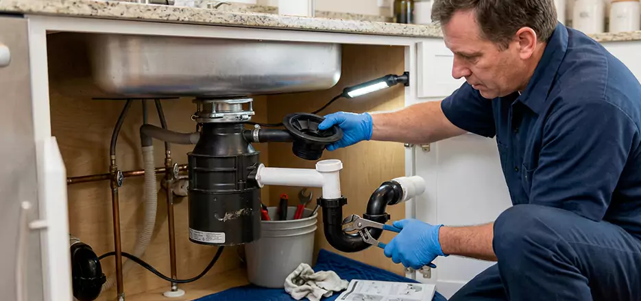 Garbage Disposal Splash Guard and Trap Installation in Mooresville